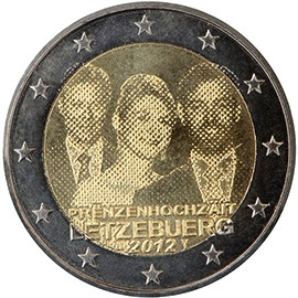 Pamätná strana mince 2 €